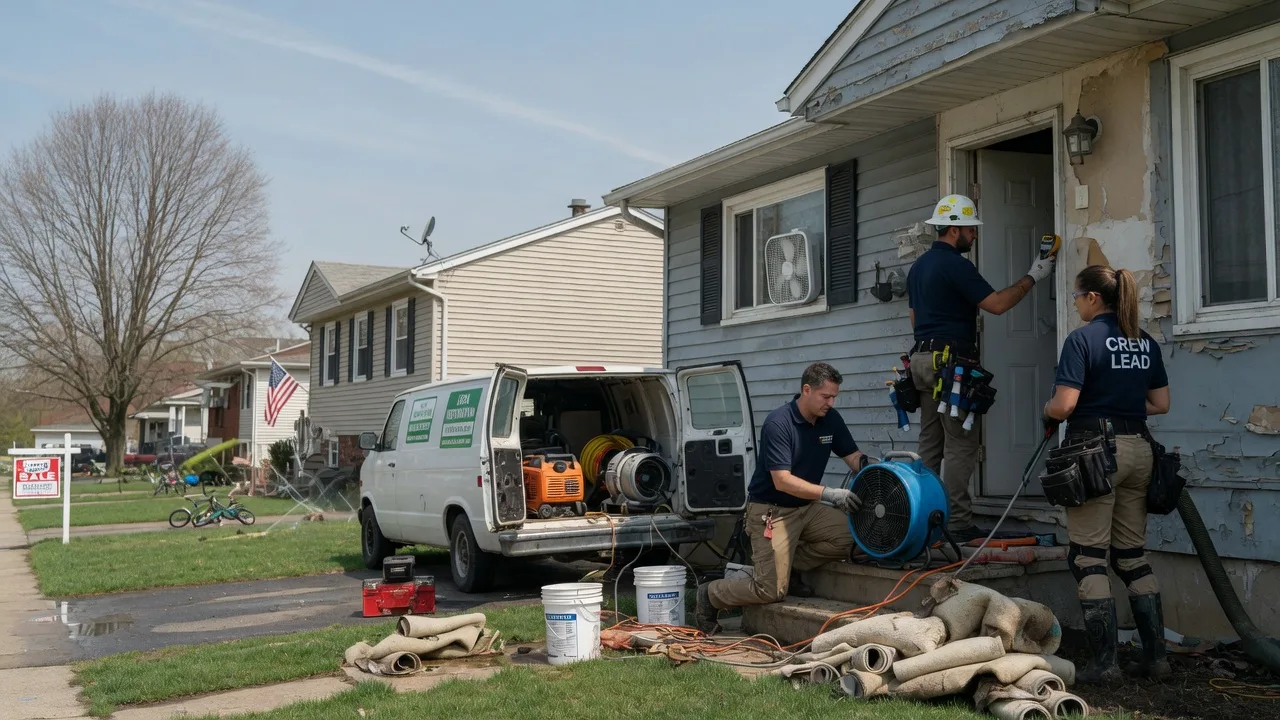 Flood Cleanup in Little Falls, MN near me